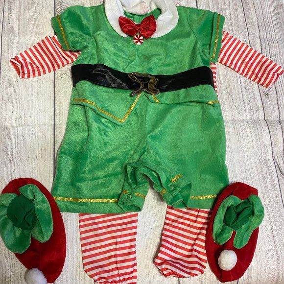 Elf Infant Costume Set 0-6 Months - Picture 1 of 10